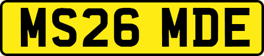 MS26MDE