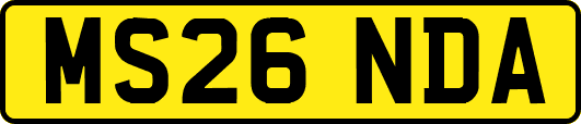 MS26NDA