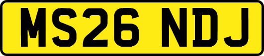 MS26NDJ