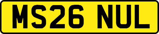 MS26NUL