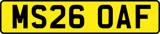 MS26OAF