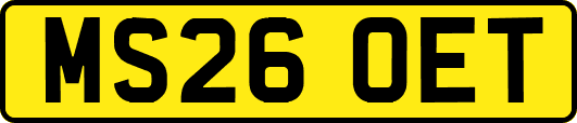 MS26OET