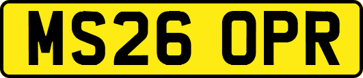 MS26OPR