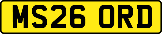 MS26ORD