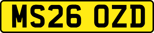 MS26OZD