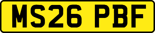 MS26PBF