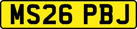 MS26PBJ