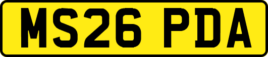 MS26PDA