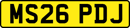 MS26PDJ