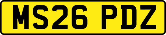 MS26PDZ