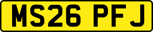 MS26PFJ