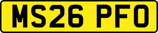 MS26PFO