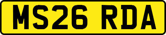 MS26RDA