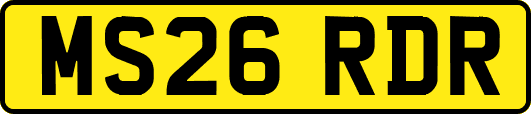 MS26RDR