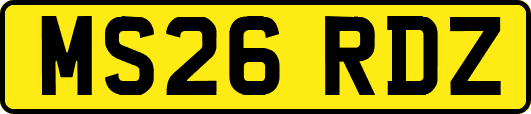 MS26RDZ