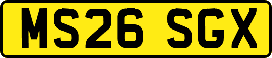 MS26SGX