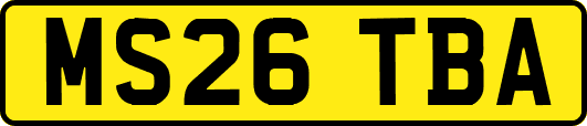 MS26TBA