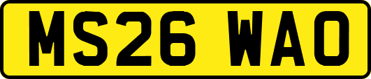 MS26WAO
