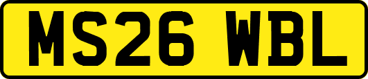 MS26WBL