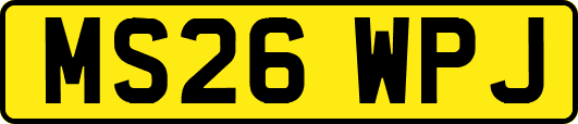 MS26WPJ