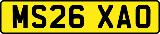 MS26XAO