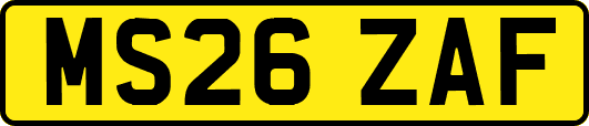 MS26ZAF