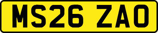 MS26ZAO
