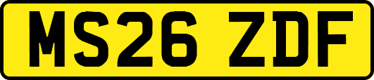MS26ZDF