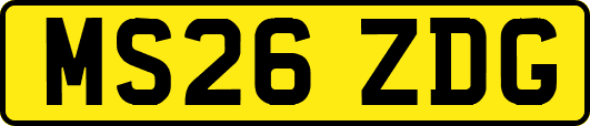 MS26ZDG
