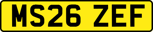 MS26ZEF