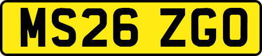 MS26ZGO