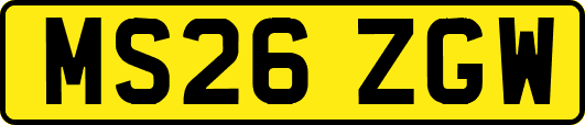 MS26ZGW