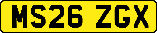 MS26ZGX