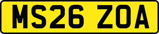 MS26ZOA