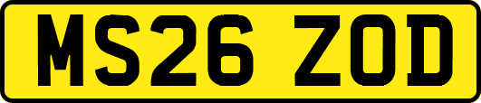 MS26ZOD