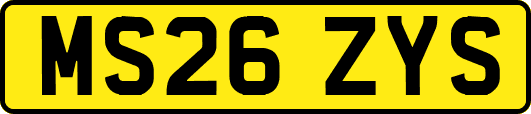 MS26ZYS