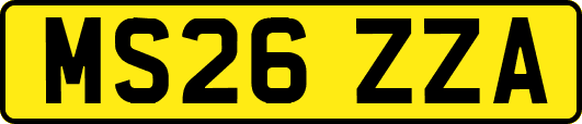 MS26ZZA