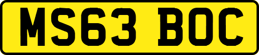 MS63BOC