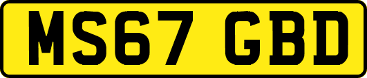 MS67GBD