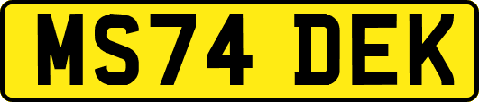 MS74DEK