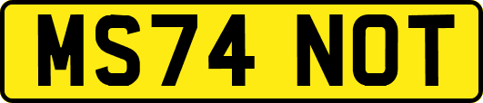 MS74NOT