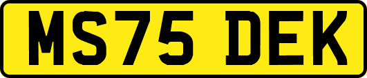 MS75DEK