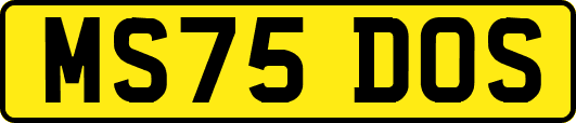MS75DOS