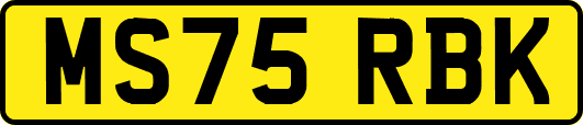 MS75RBK