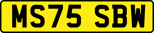 MS75SBW