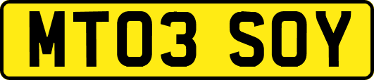 MT03SOY
