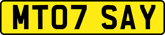MT07SAY