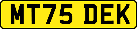 MT75DEK