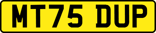 MT75DUP