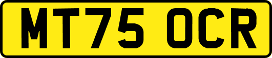 MT75OCR